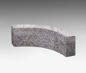 Радиусный бордюр ГП-1 R для проезжей части (L*150*300), м/р: Камбулатовское