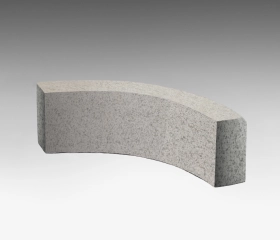 Радиусный бордюр ГП-1 R для проезжей части (L*150*300), м/р: Мансуровское